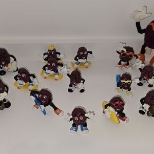 Vintage California Raisins Figuers 1980s Bundle 11